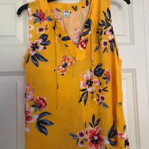 Floral Summer/Spring tank top